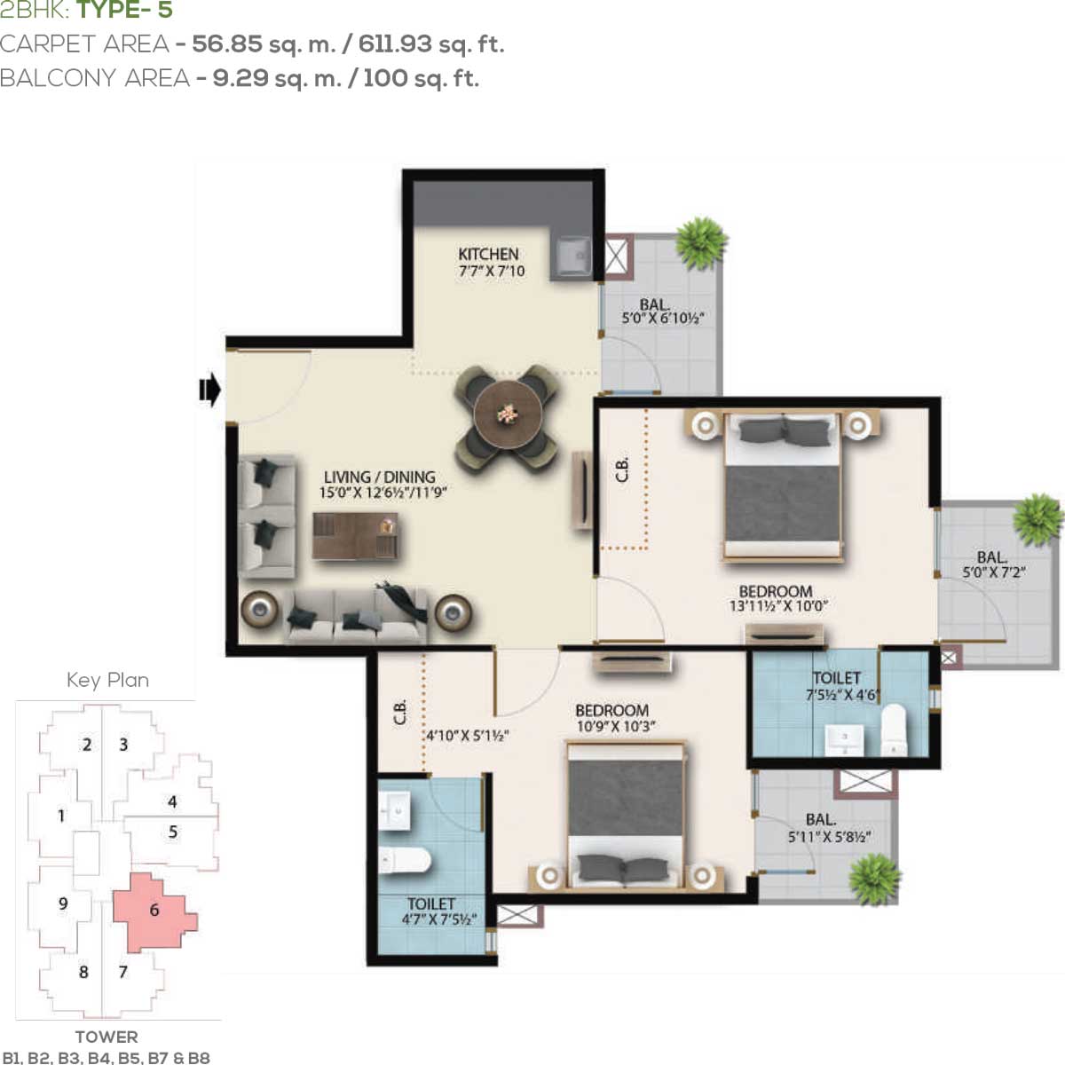 Suncity avenue Affordable project